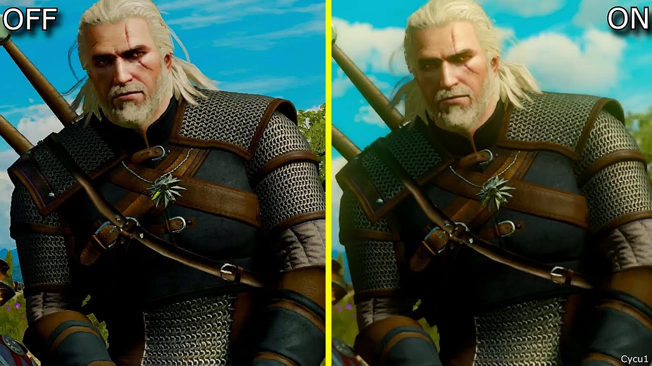 The Witcher 3 Nintendo Switch Patch 3.6 Everything ON vs OFF Graphics Comparison