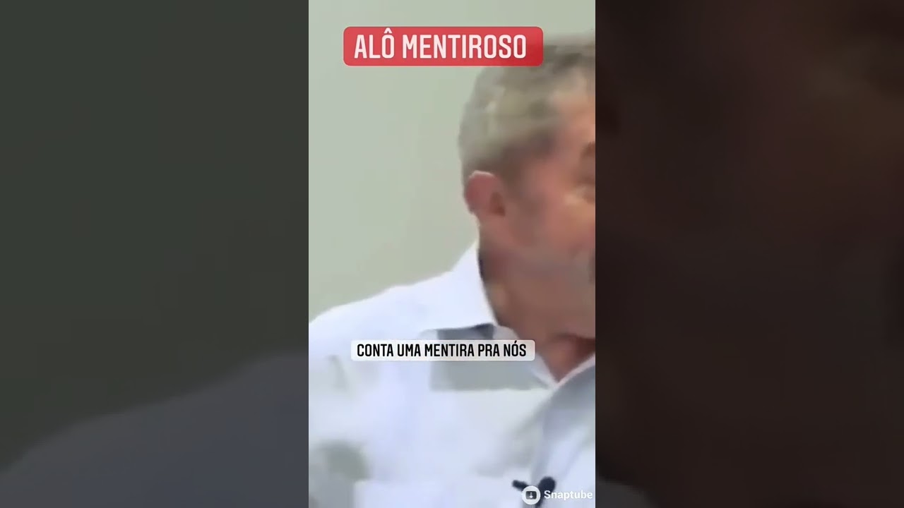 Lula Confessa que viajava o mundo Mentindo e falando mau do Brasil 🤢