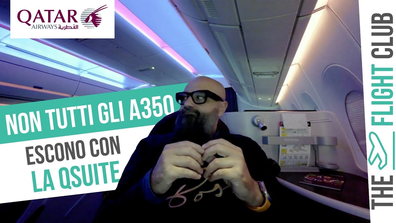 Non tutte le ciambelle escono con il buco, ecco l'altra business class di Qatar Airways
