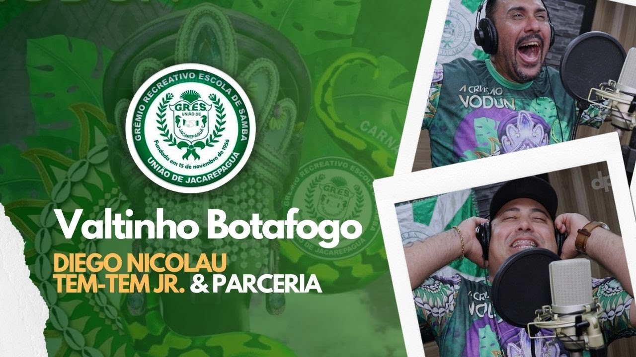 União de Jacarepaguá 2024 (SAMBA CAMPEÃO) Valtinho Botafogo, Diego Nicolau e Cia.