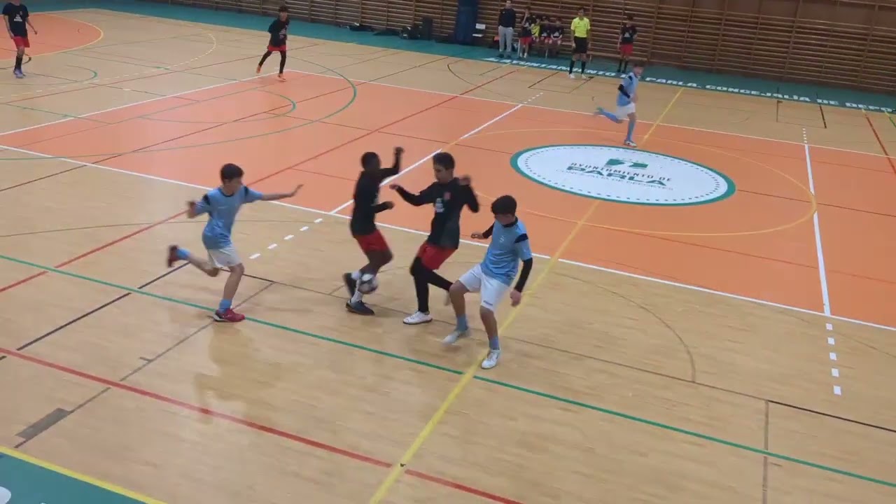 2025_12_21 infantil futbol sala VS IES Narcis Monturiol