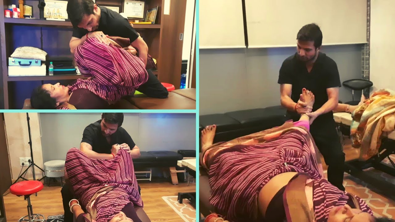 Sacrum Pain|#backpain| #chiropractor | #Dr.pankaj| #asmrtriggers|