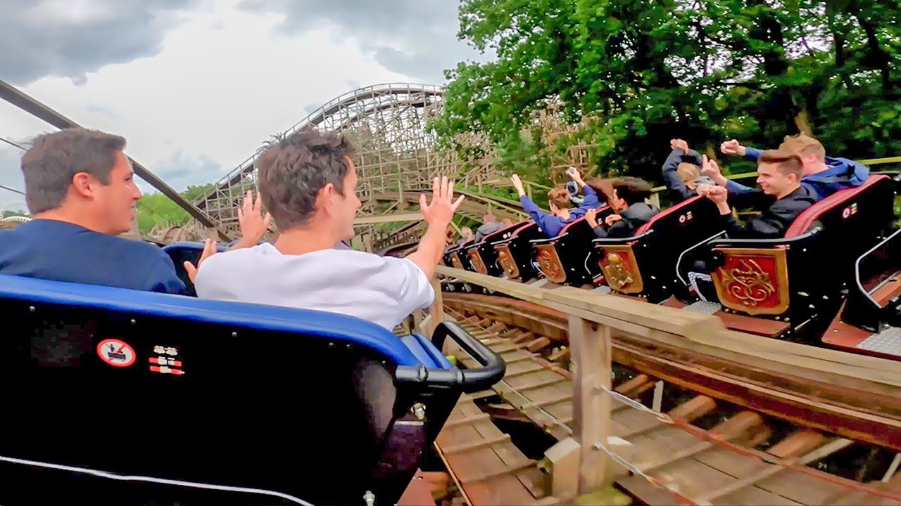 Joris en de Draak Racing Roller Coaster - Efteling Theme Park