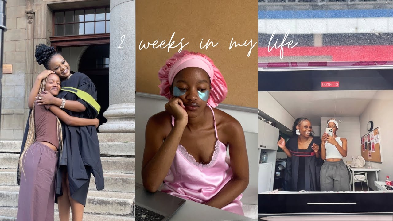 Wits Uni Diaries| Chasing submissions & my friends graduated!🥺