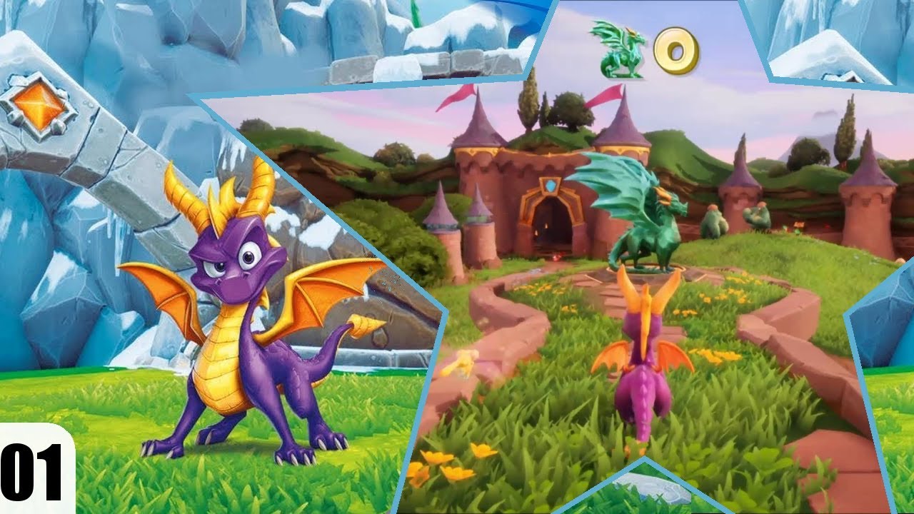 Tierra de Artesanos { 100% completado } - Spyro Reignited Trilogy : Spyro The Dragon - 01 -