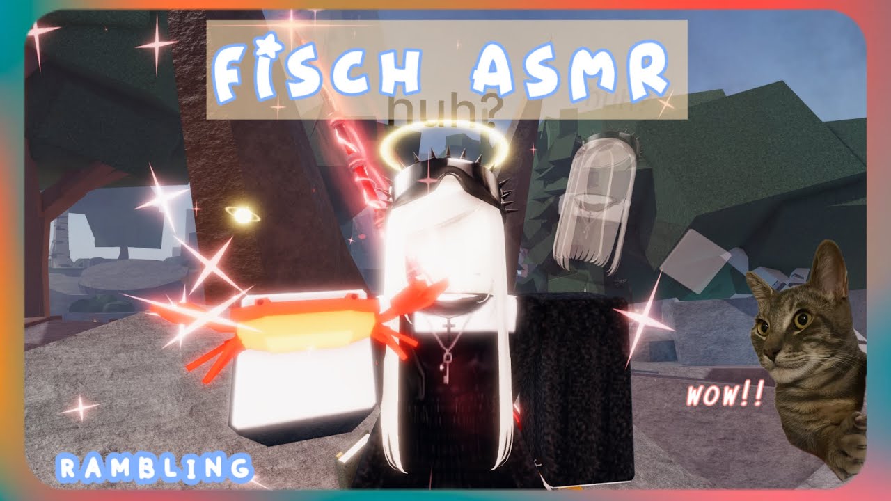 ROBLOX ASMR: Fisch Fishing  ! (Rambling)🎣🐟🐟🐟