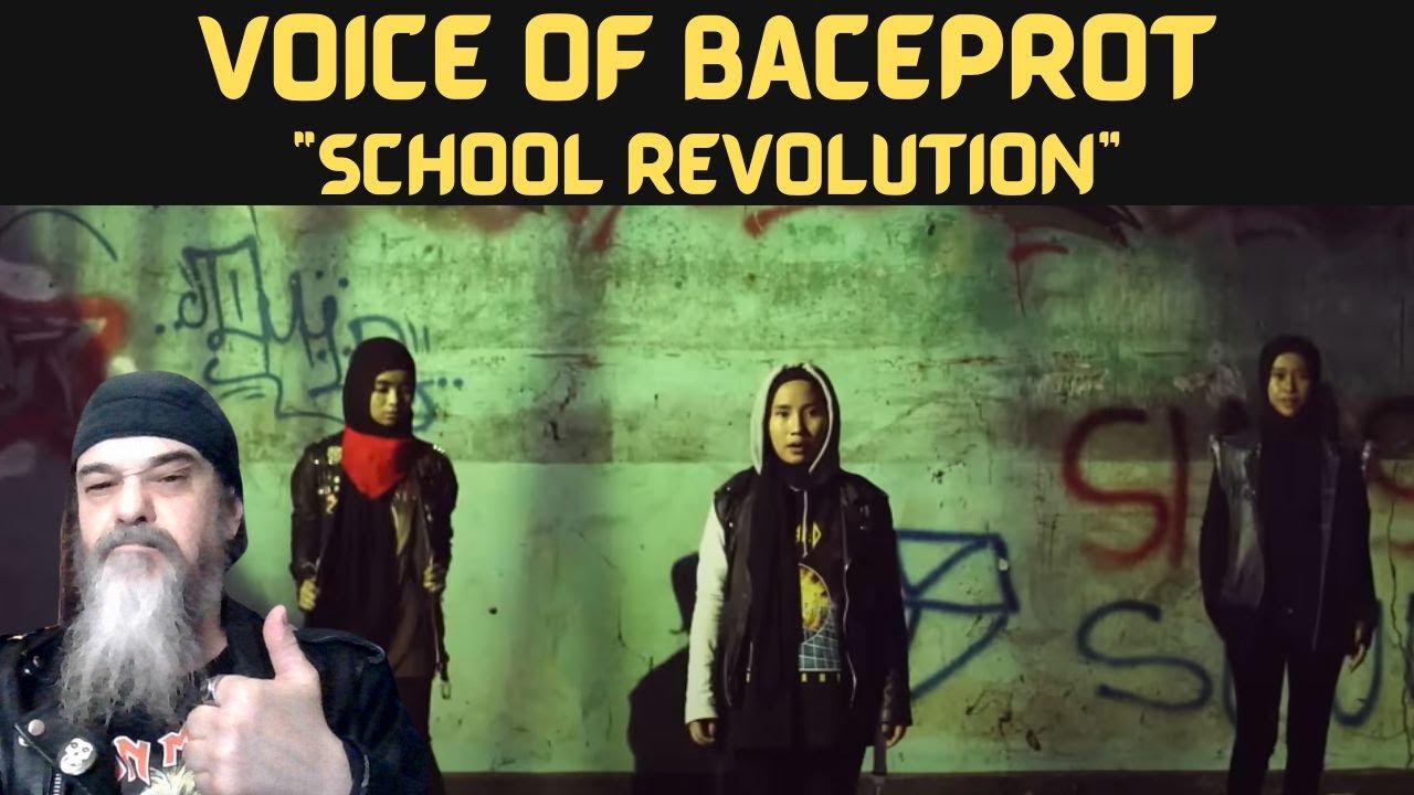 Metal Dude *Musician (REACTION) - VoB (Voice of Baceprot) - School Revolution (Official Music Video)