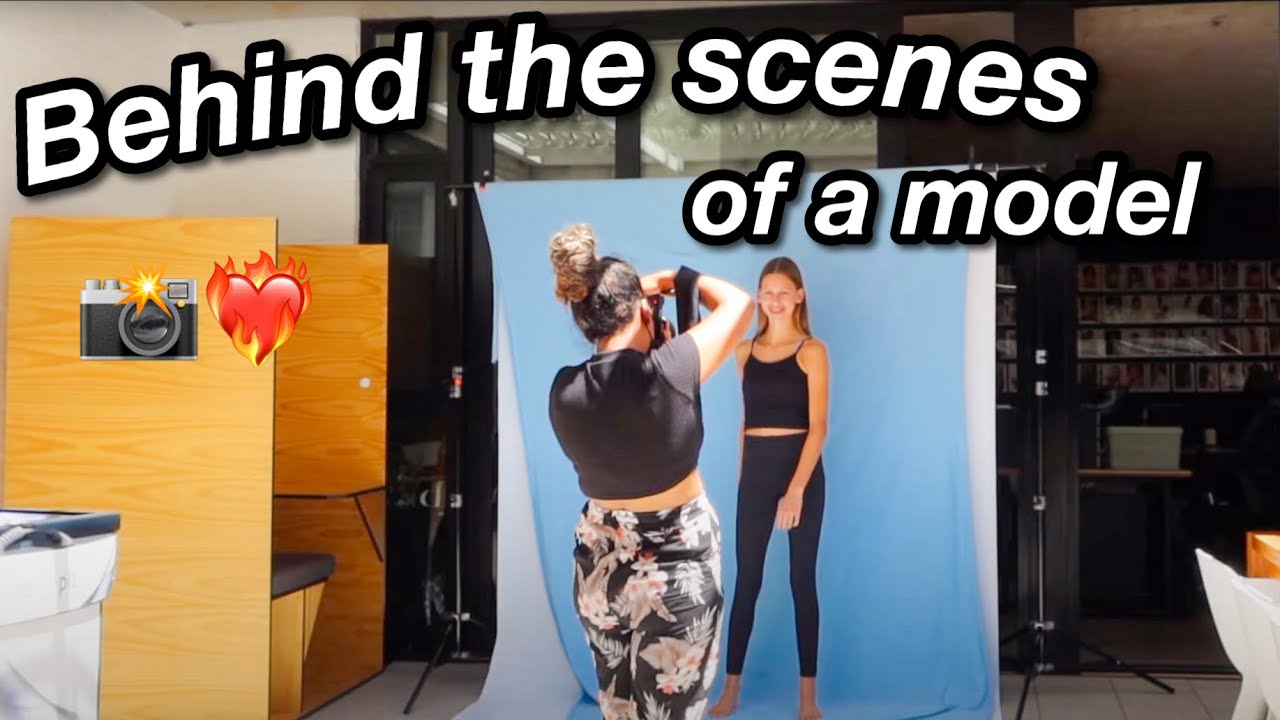 BEHIND THE SCENES OF A MODEL 📸 *@ a photo shoot* /Cape Town