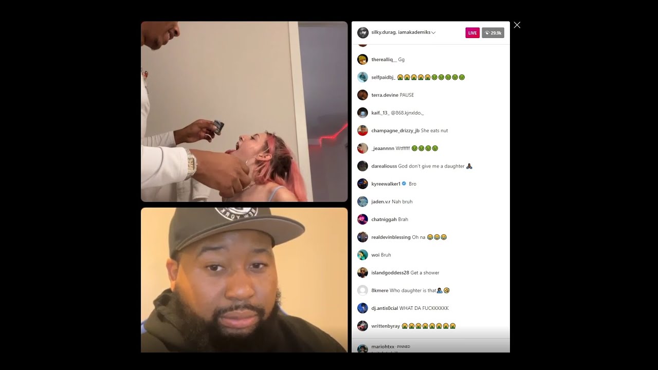 Silky IG LIVE WITH A FREAK PART 2 (SCUM TK TURN)