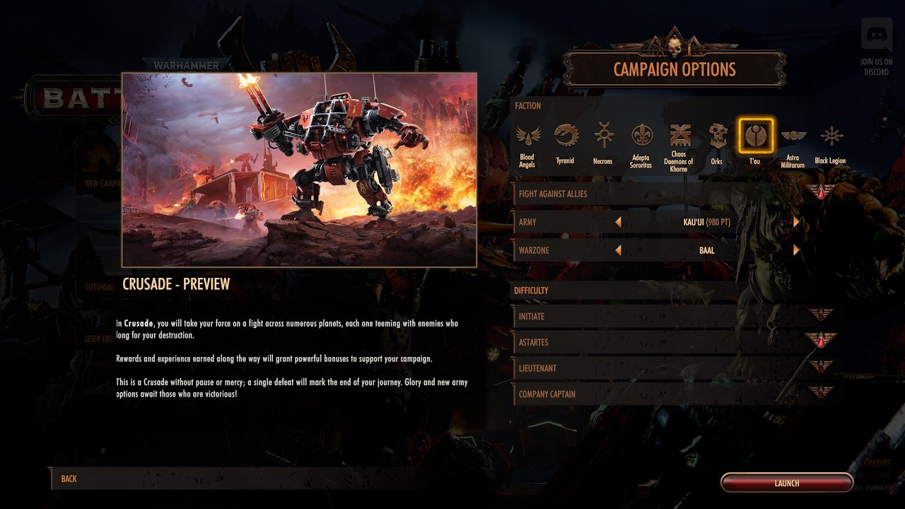 Warhammer 40000 Battlesector Tau Crusade Episode 5