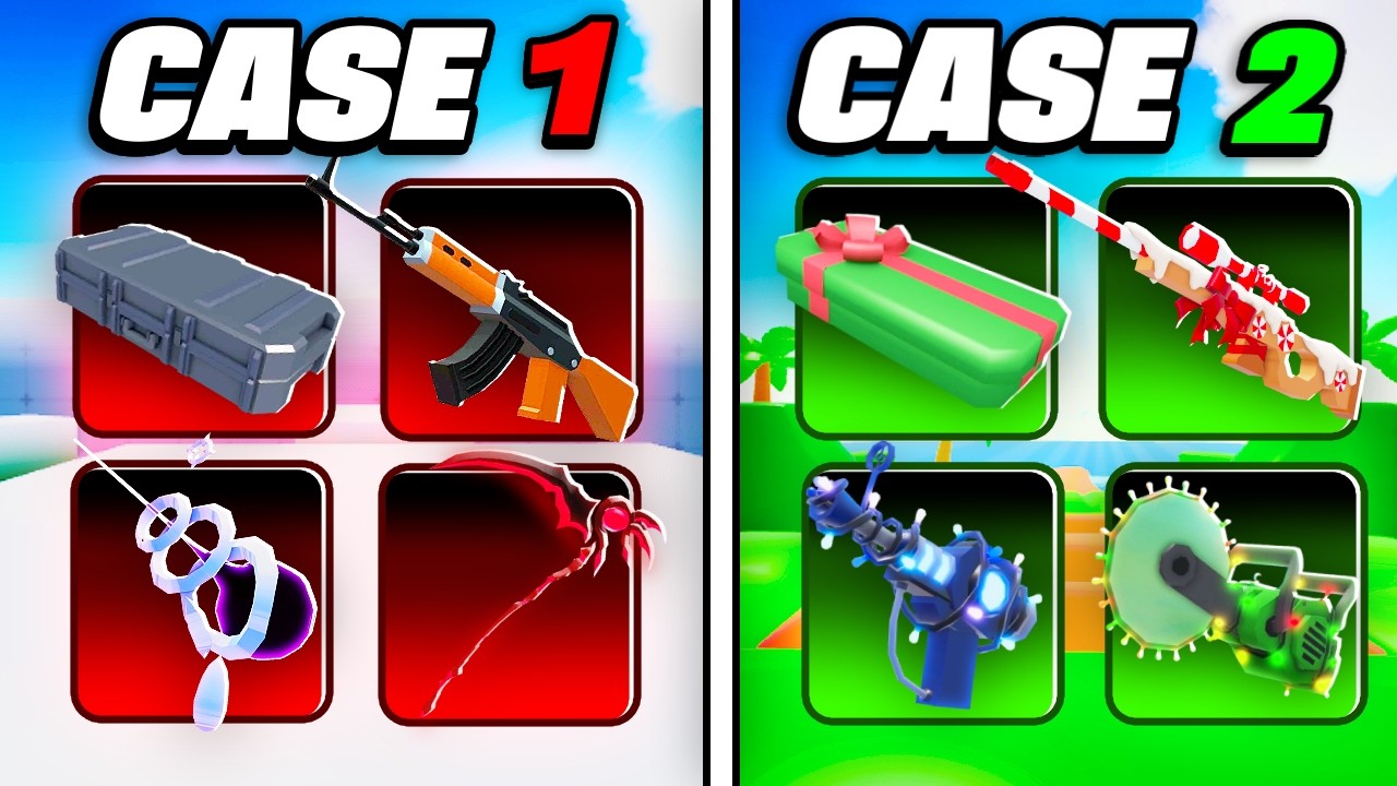 Roblox Rivals But SKIN CASES Decide My Loadout!