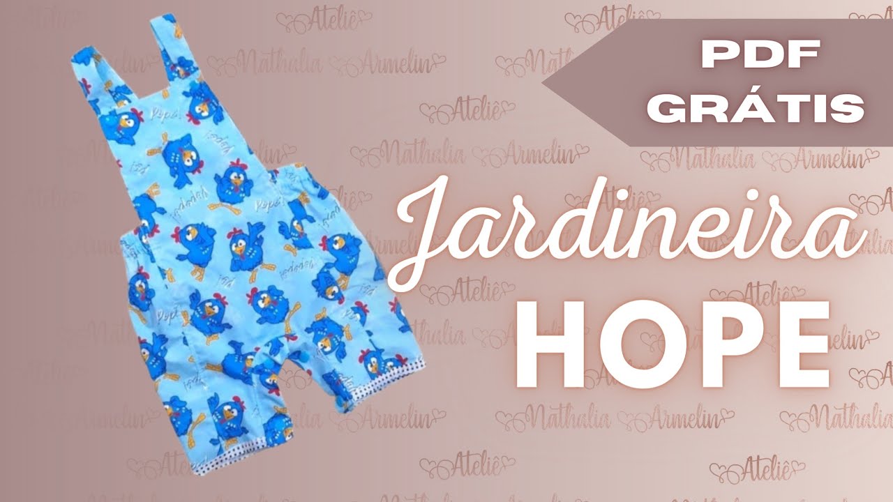 JARDINEIRA HOPE MOLDE PDF GRÁTIS | AULA 7