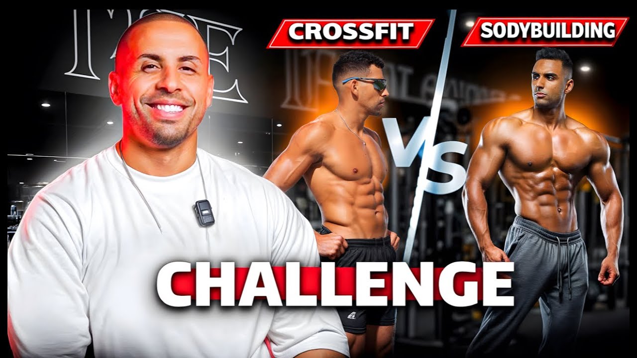 BODY builder VS CROSFFITER شكون أقوى؟ 💪 البودي بيلدر ولا الكروسفيتر 🏋️‍♂️تشالنج نار 🔥