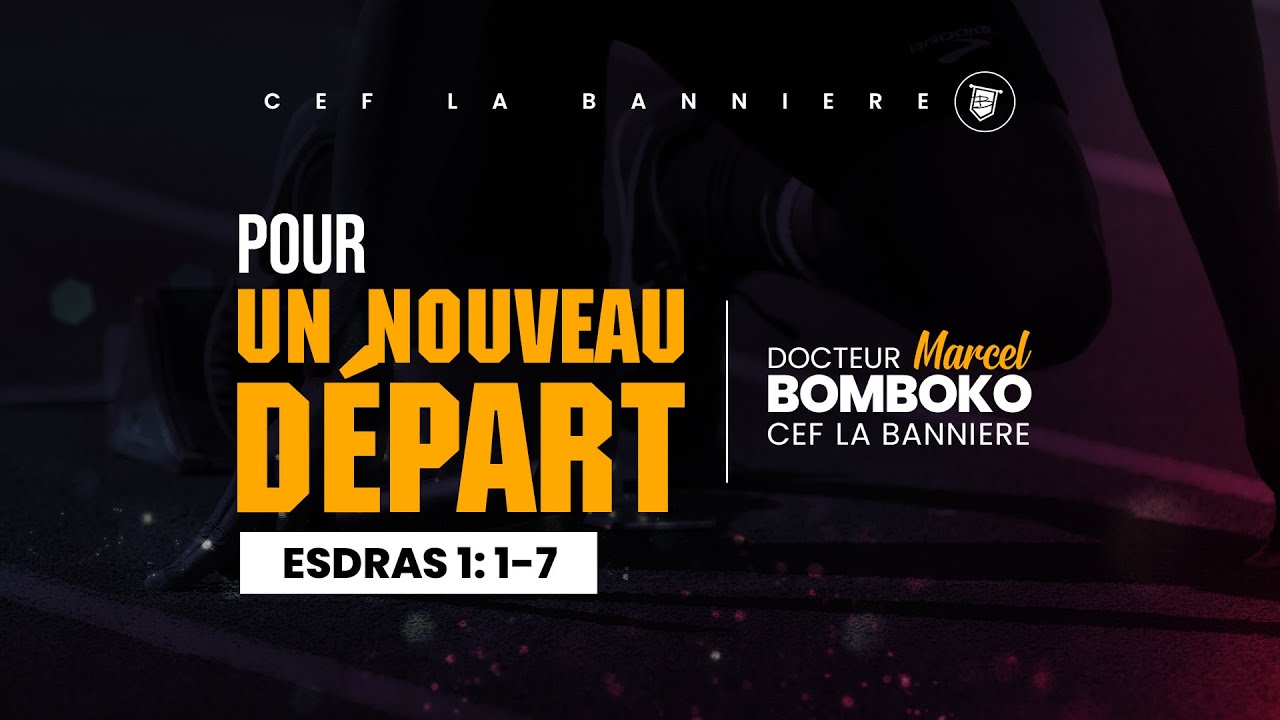 🔴 CULTE DOMINICAL DU 20.11.2022 | POUR UN NOUVEAU DEPART | DR MARCEL BOMBOKO