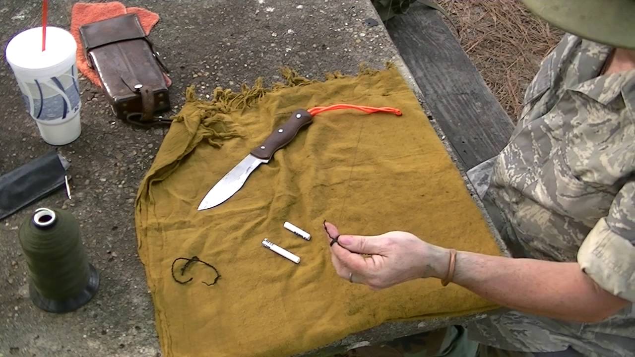BUSHCRAFT KIT MICRO SEWING KIT