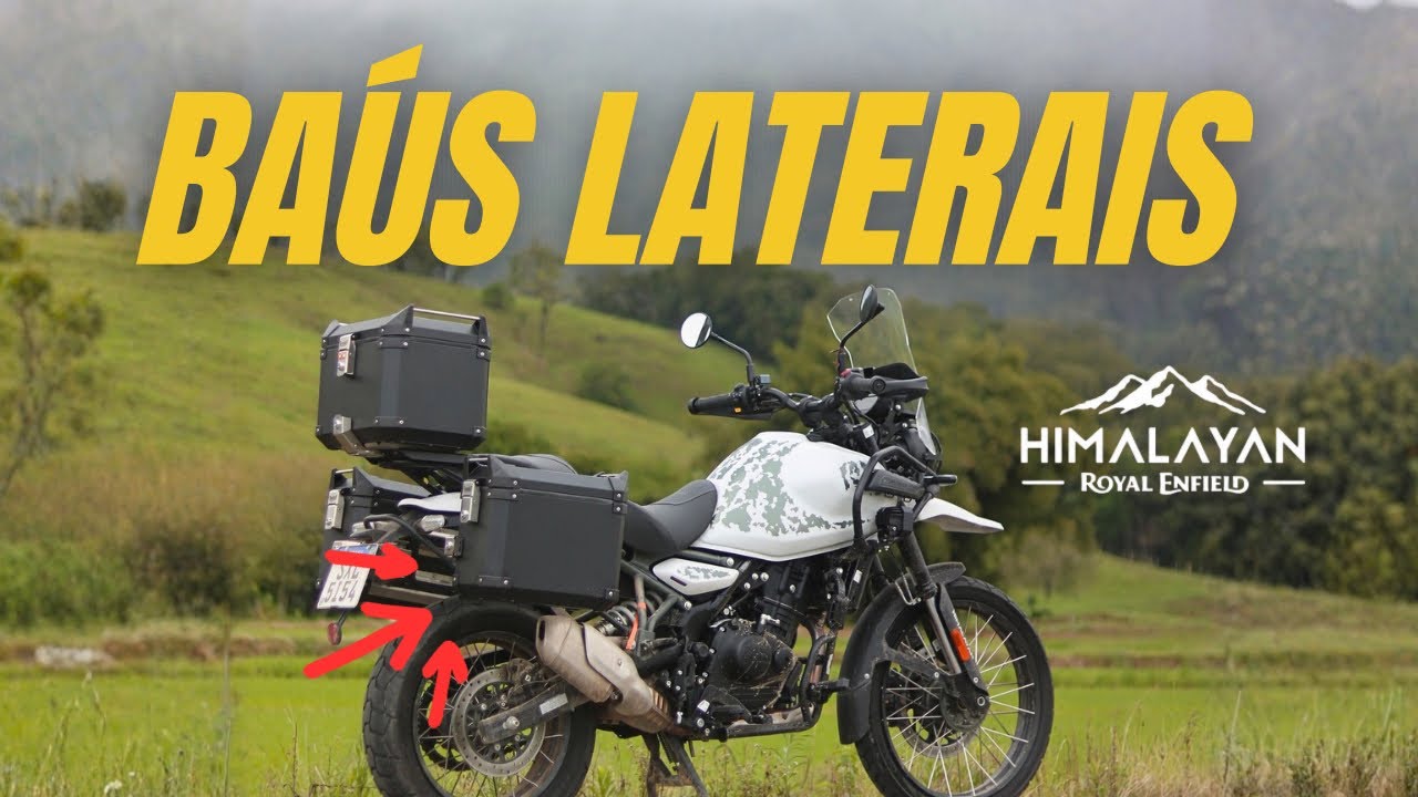 PRONTA PARA QUALQUER VIAGEM?? HIMALAYAN 450 COM BAÚS LATERAIS DA BRÁZ ACESSÓRIOS #himalayan450 