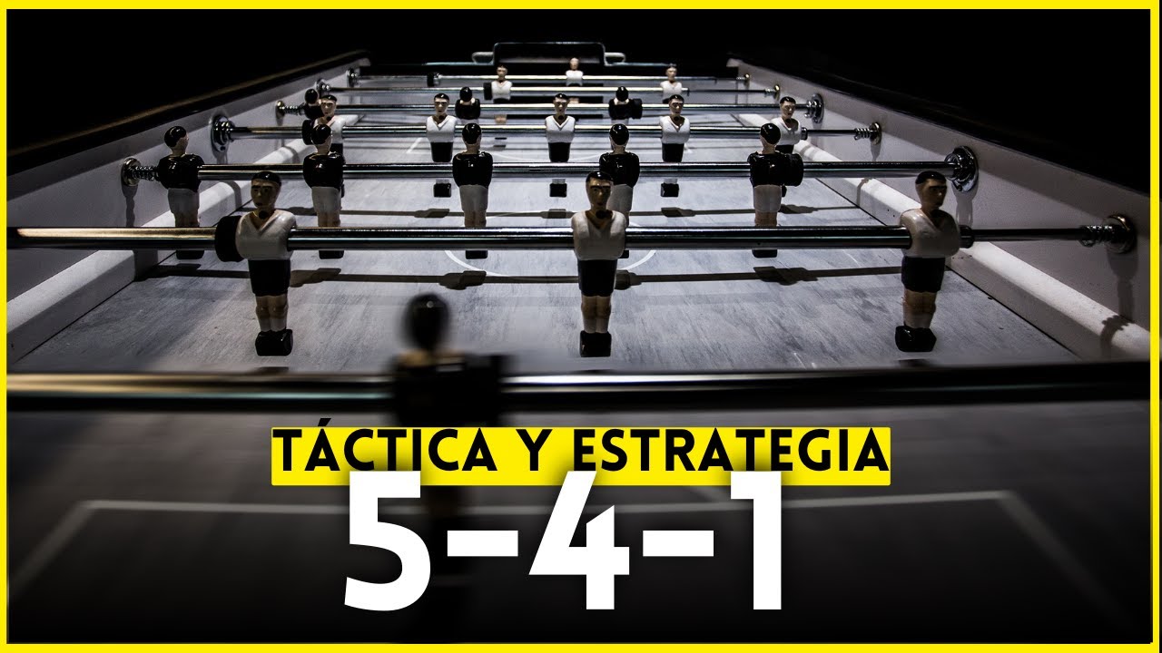 Tácticas del fútbol | El 5-4-1 explicado