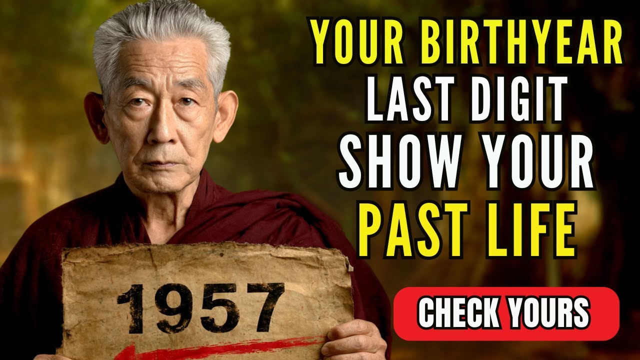 What The Last Digit of Your Birth Year Says about your Past Life ✨Buddhist Wisdom