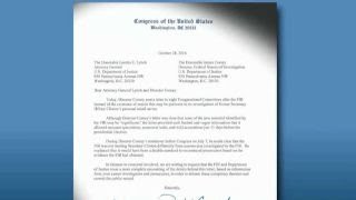 FBI source: DOJ officials tried to stop letter to Congress