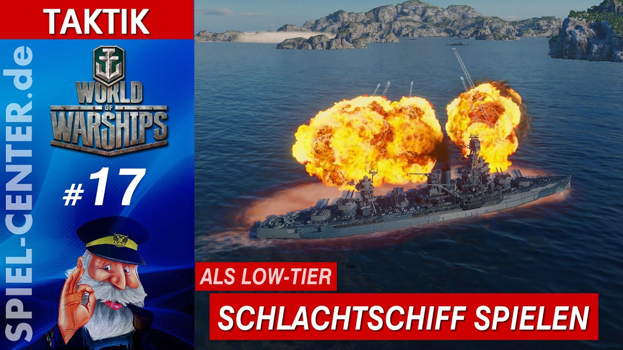 World of Warships Taktik-Tipp #17: Schlachtschiff spielen (als Lowtier)