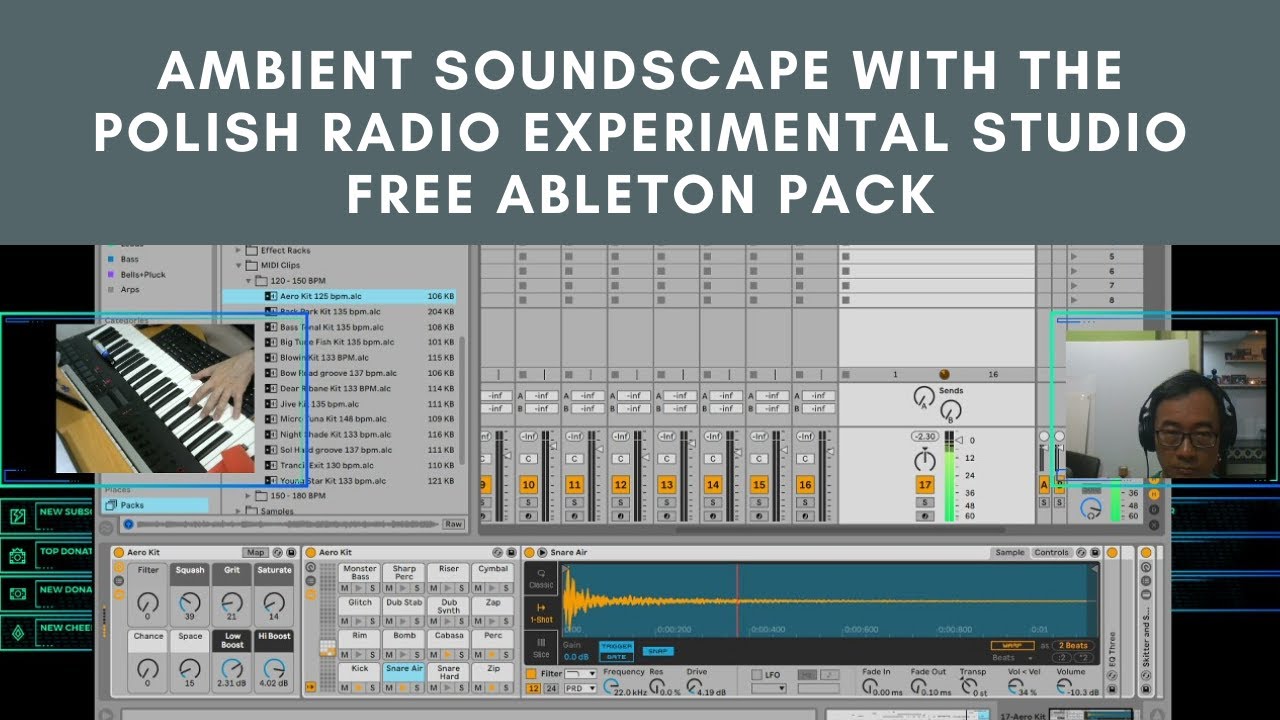 Ambient soundscape shared for #Ableton #LoopAtHome challenge w Polish Radio Experimental Studio Pack