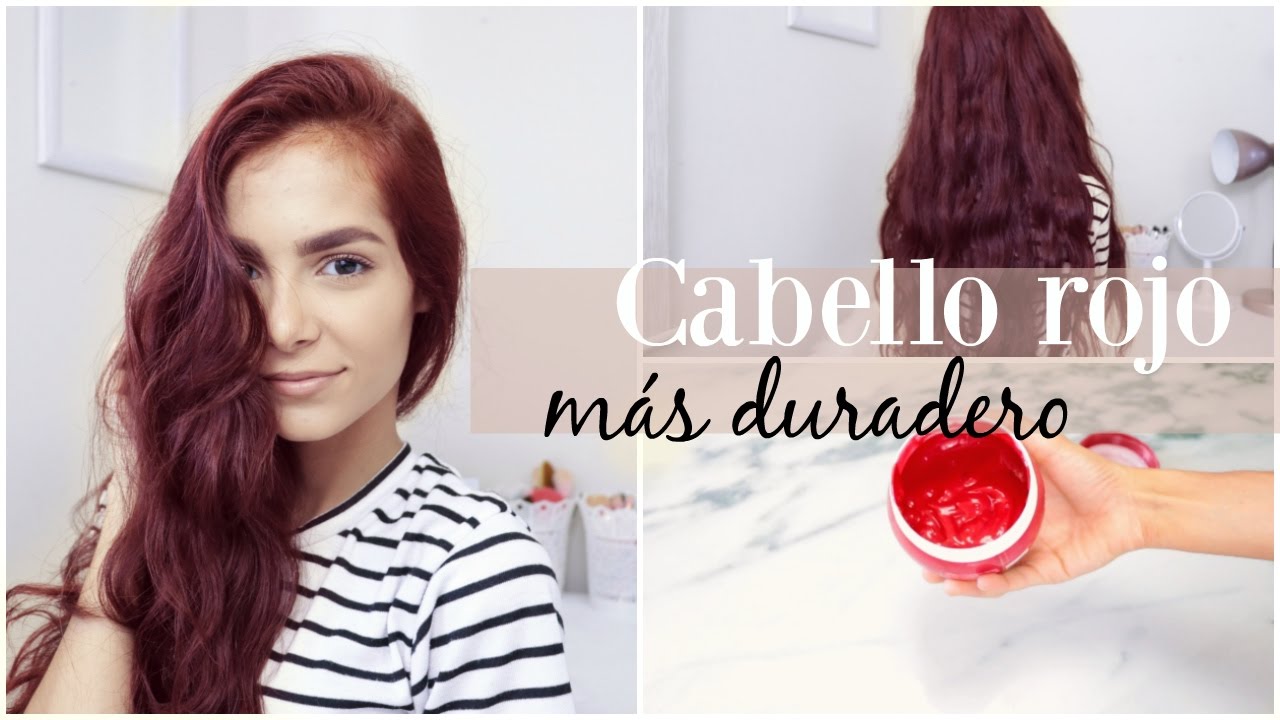 Cómo mantener el cabello rojo por más tiempo | Celhelíz