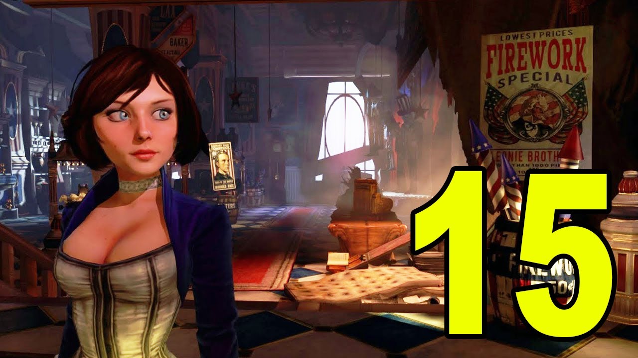 Bioshock Infinite - Part 15 - Big Daddy on Crack (Let's Play / Playthrough / Walkthrough)