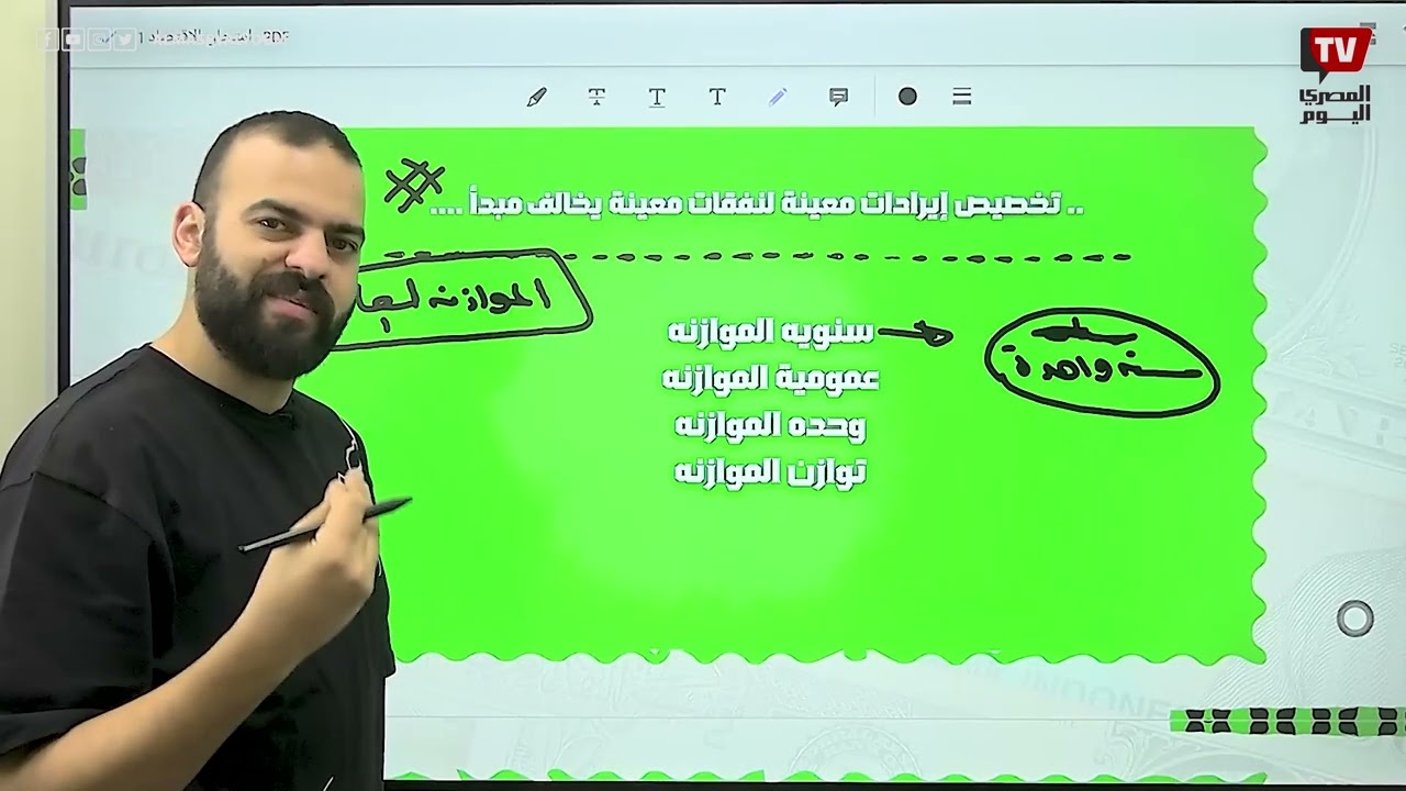 مراجعة ليلة الامتحان في مادة الاقتصاد لطلاب الثانوية العامة 2025