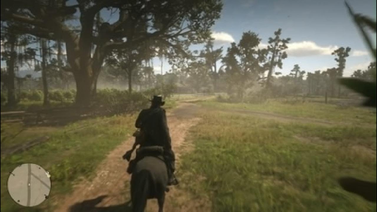 Red Dead Redemption 2 |5 minutes horse ride in forest gameplay |