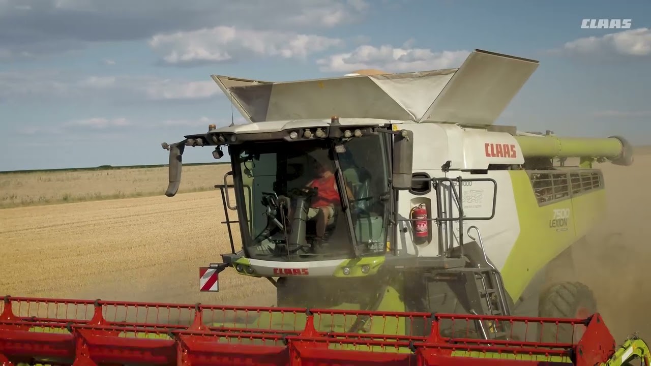 Retour en moisson chez un entrepreneur équipé d’une LEXION 7500 🌾
