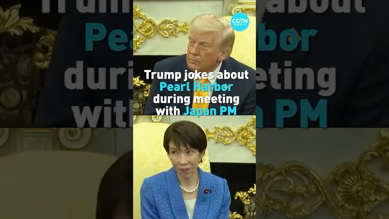 Trump jokes about Pearl Harbor during meeting with Japan PM