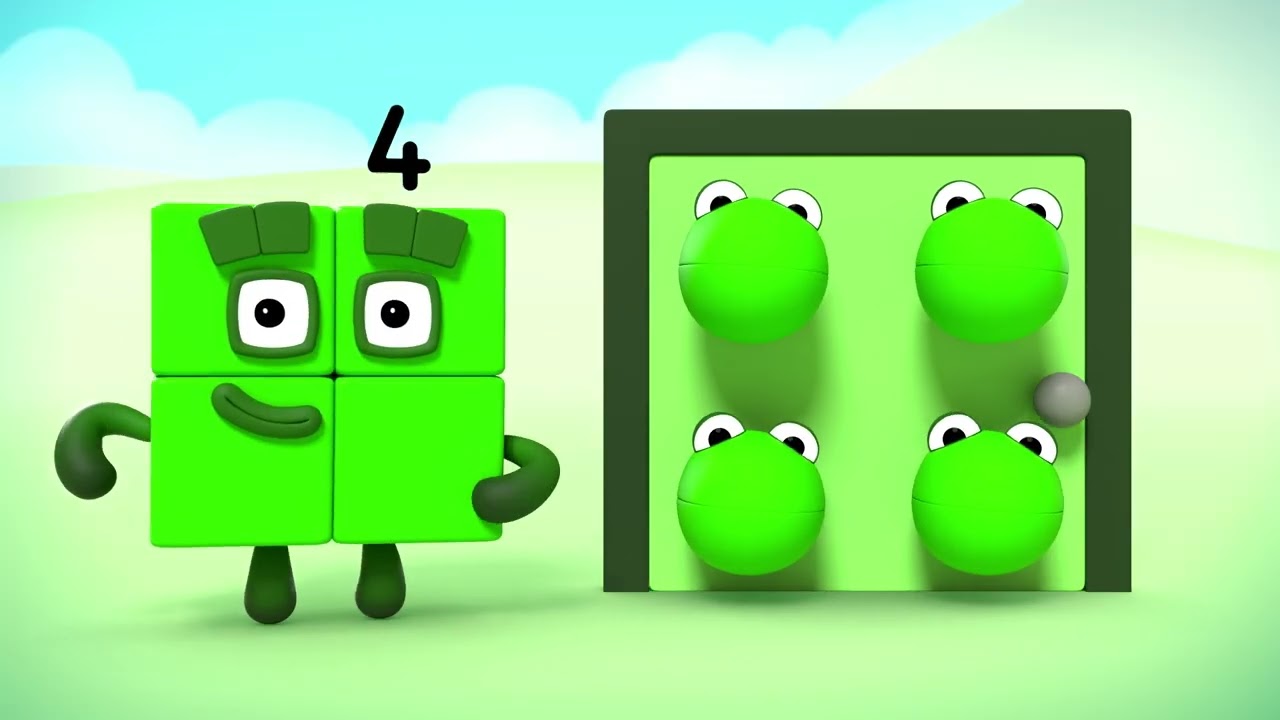 3.7 DIE ZAHLENKLECKSE | Mathe f&uuml;r Kinder | @numberblocksdeutschOffizieller