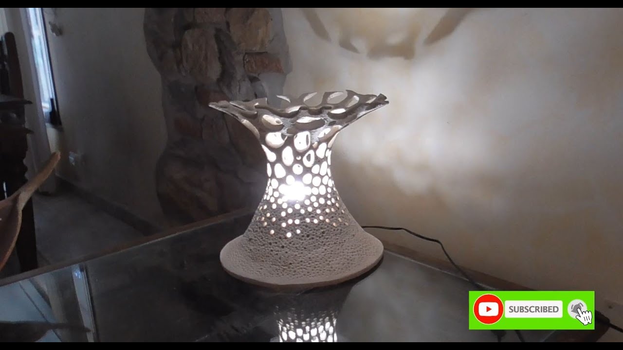 Come creo una lampada in ceramica partendo da un idea