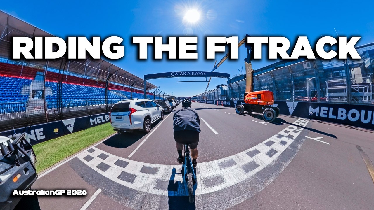 Can a Gravel Bike Handle the F1 Track? (Albert Park 2026)