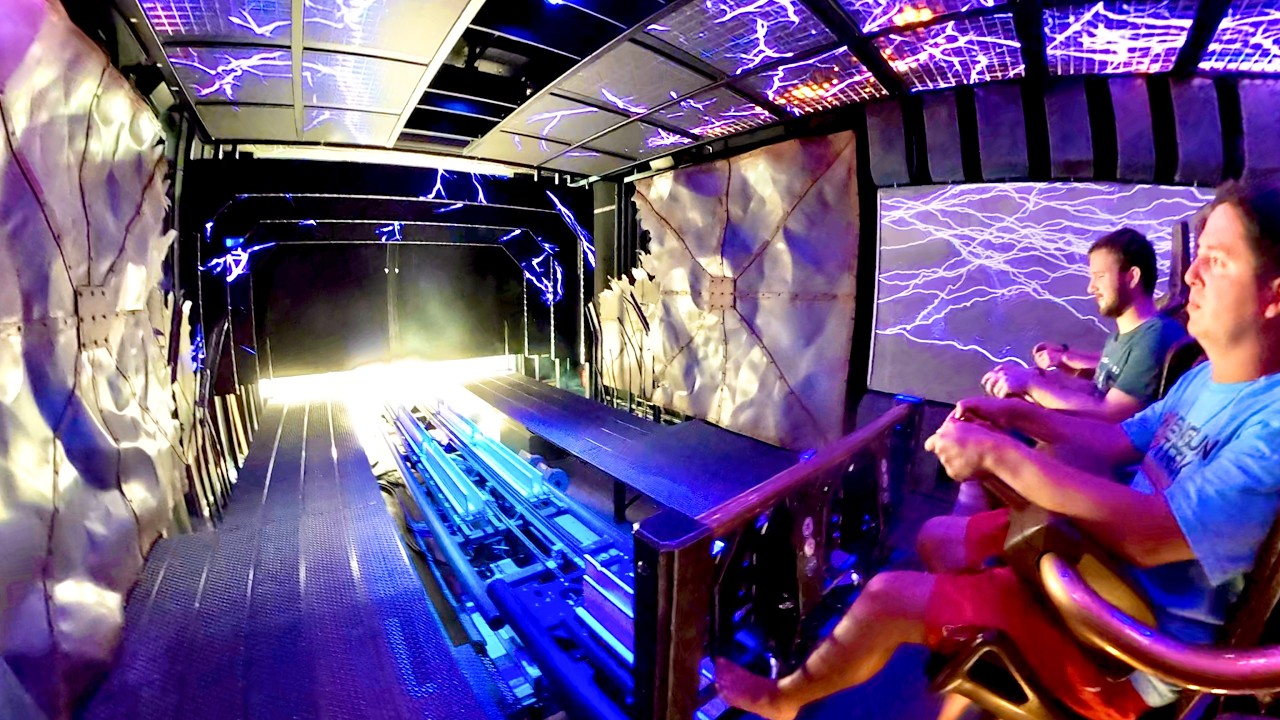 VOLTRON NEVERA: Front Row Wing Seat POV; Europa Park