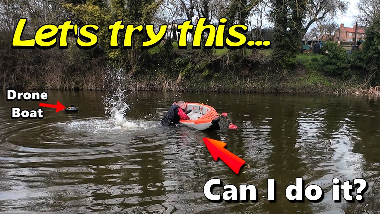 Self Rescue - 3 Panel Full Drop Stitch Inflatable Kayak - How to get back in if you fall out