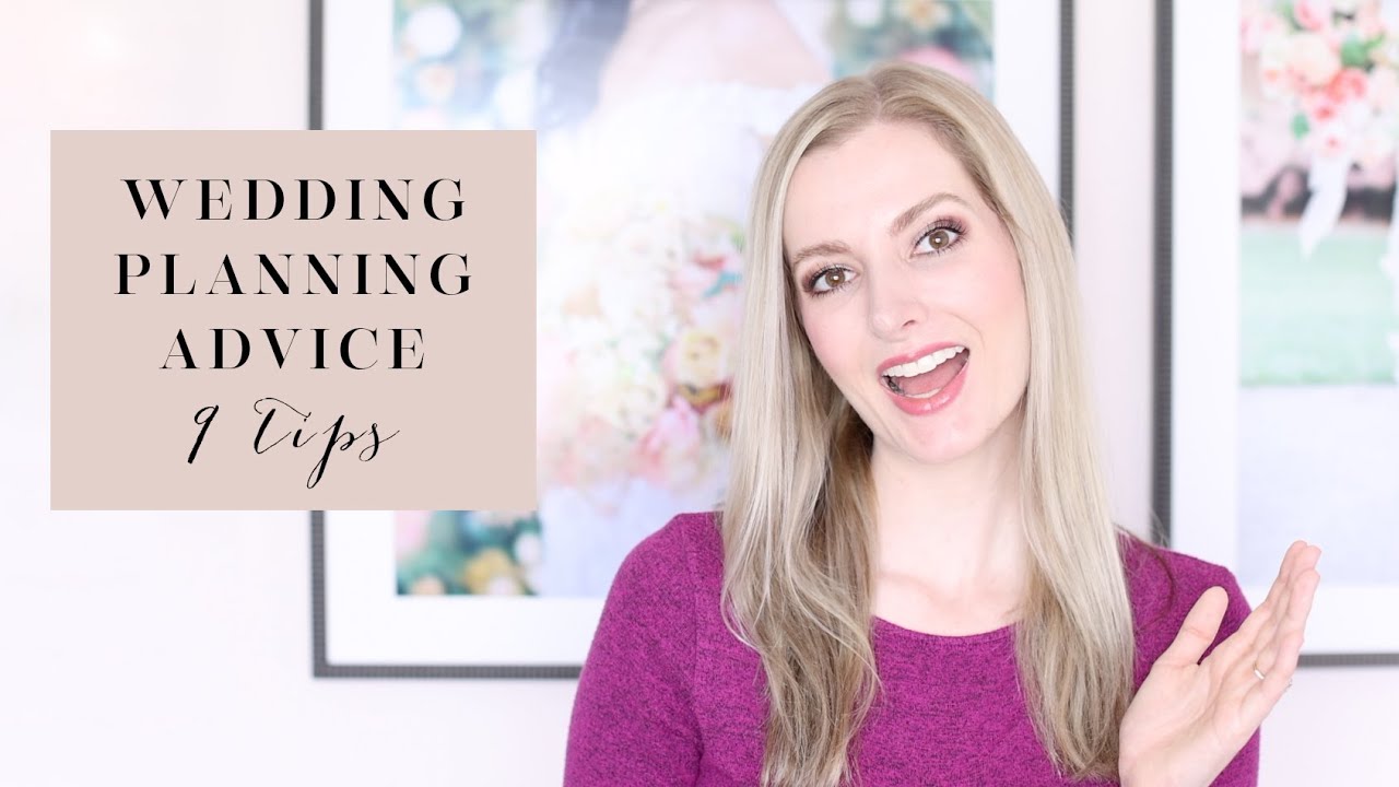 9 Important Wedding Planning & Wedding Day Tips