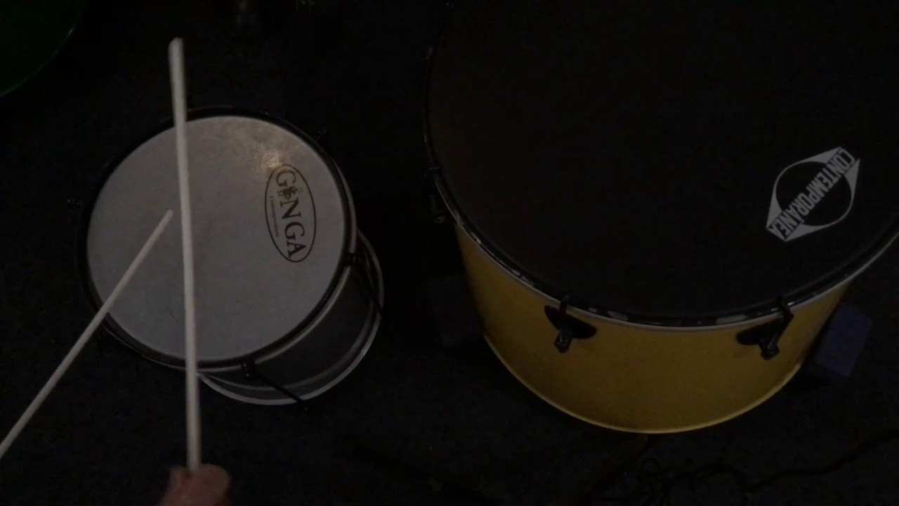 Samba Bhangra repinique part 2 with ghost notes