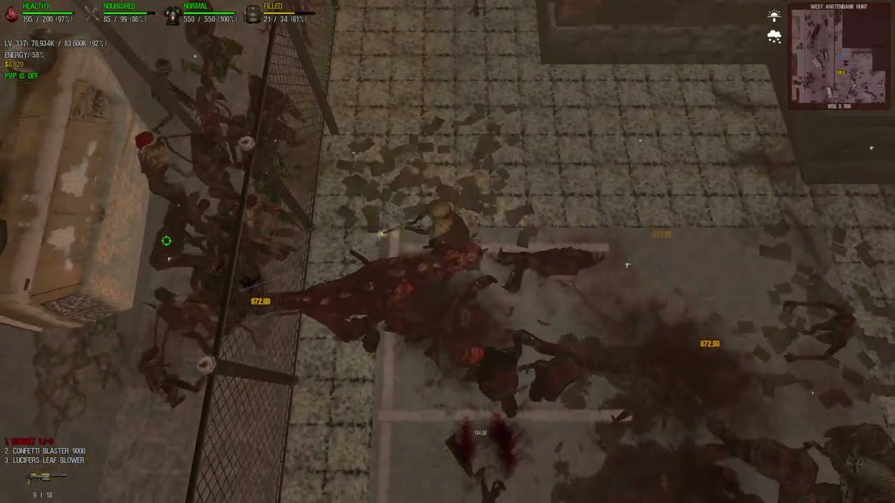 Dead Frontier - Hornet YJ-9 vs Devil Hound