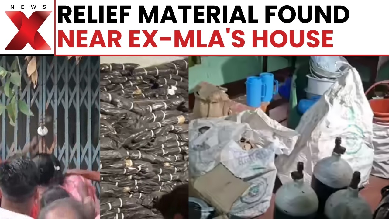Huge Stock of Govt Relief Material Recovered Near Ex-TMC MLA's Hooghly Residence | NewsX
