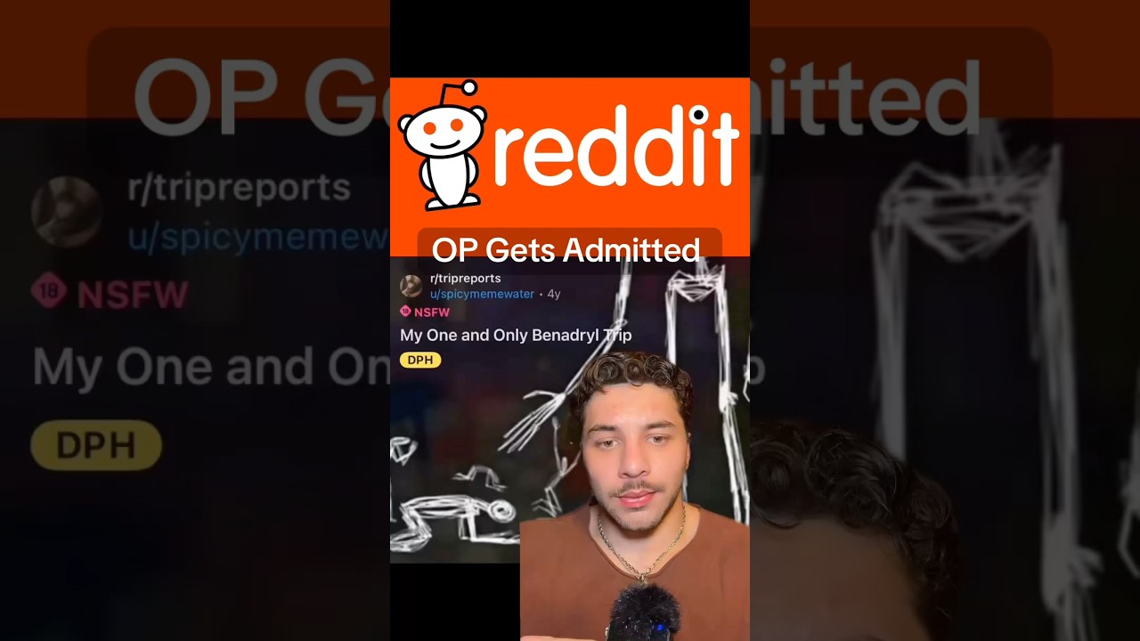 My One and Only Benadryl Trip 😵 part 1 #darkweb #storytime #reddit #redditstories