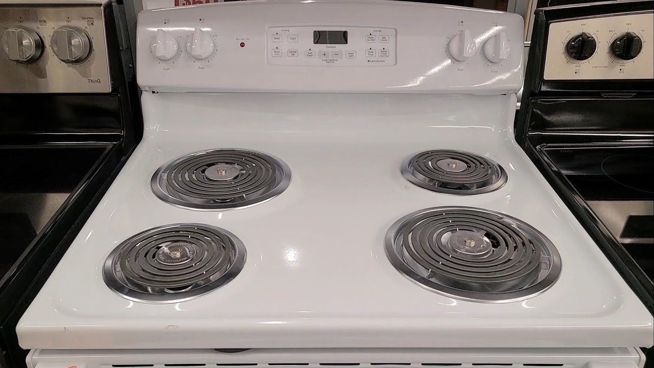 Watch - GE 4 Burners White - Electric Range at Home Depot - YouTube Video Entertainment
