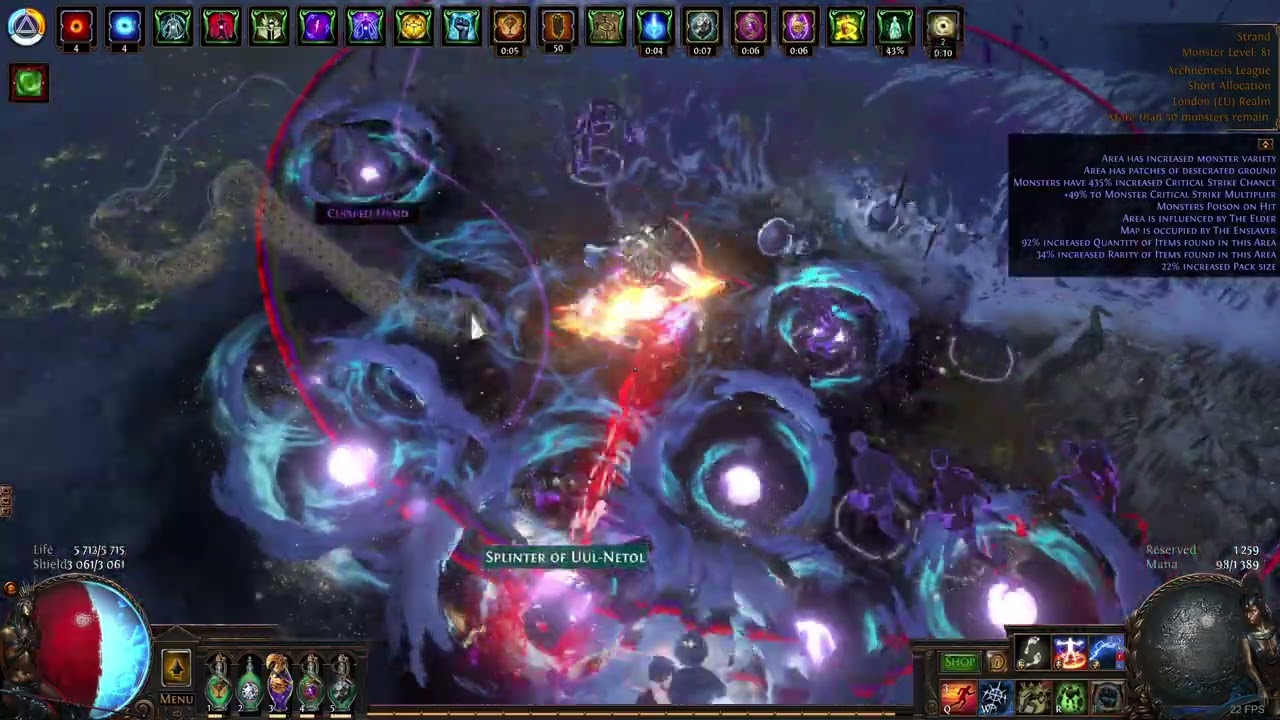 Herald Of Ice Showcase Map Arc Inquisitor