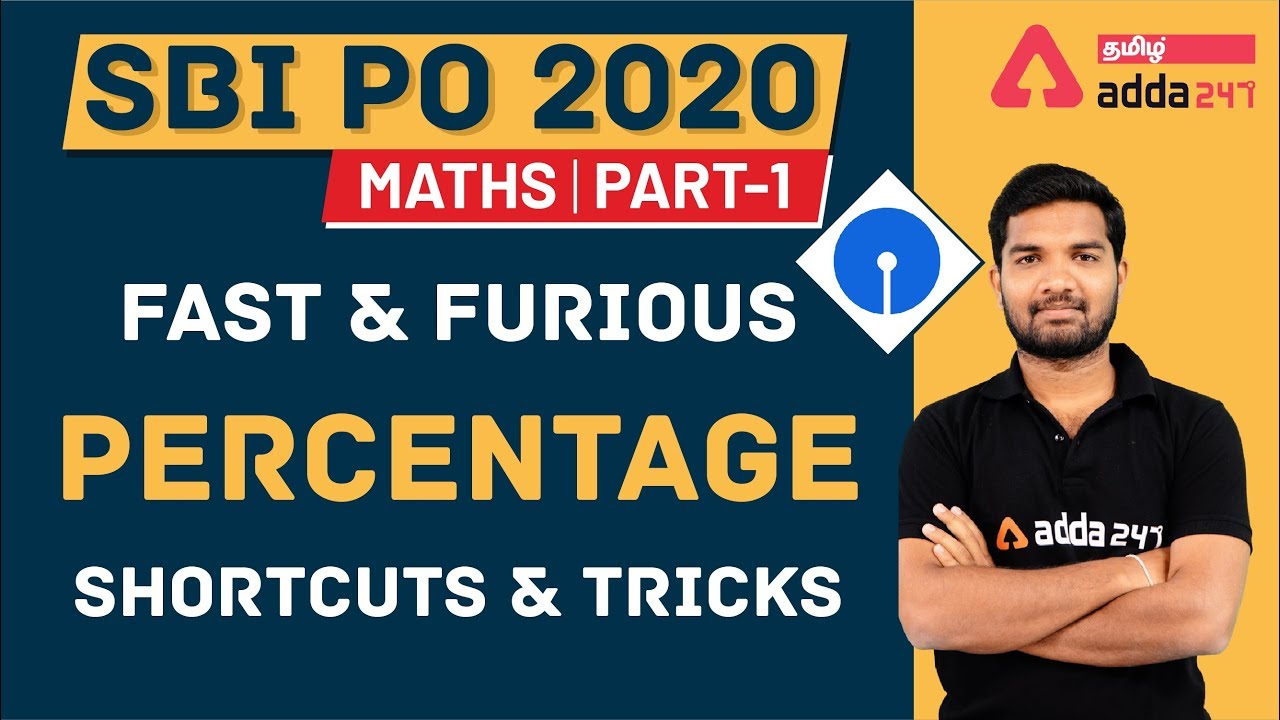 Fast and Furious | Percentage | Part 1 | Shortcuts and Tricks