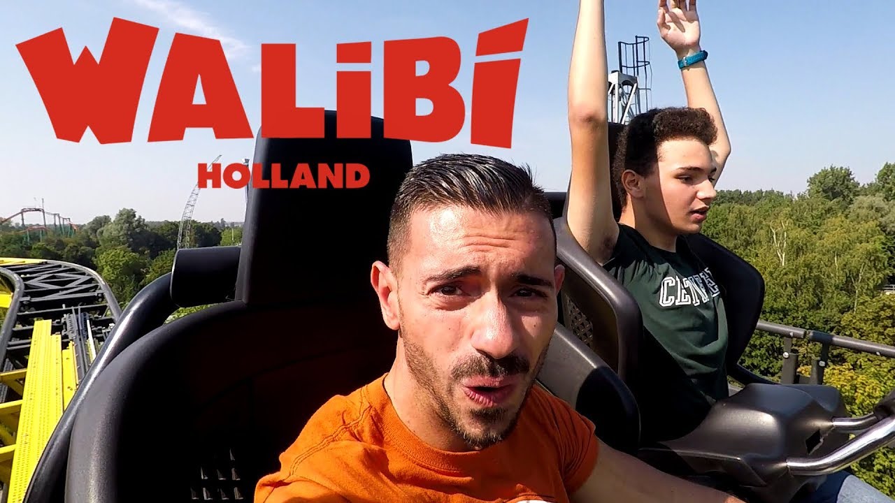 El PARQUE mas LOCO de HOLANDA (1) 🇳🇱 Walibi Holland