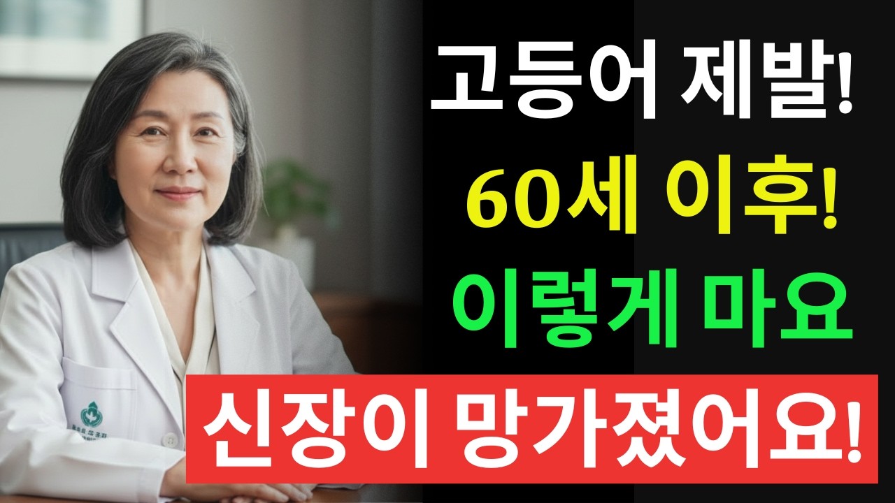 고등어와 ‘이것’을 같이 드시면 콩팥 노화가 급격히 빨라집니다! 절대 먹으면 안 되는 최악의 궁합 TOP 3 | 신장에좋은음식 | 신장 건강 | 노년의 건강 | 노인건강습관