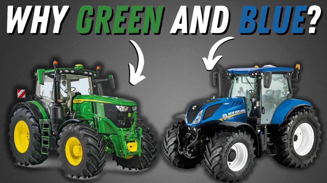 Why The John Deere Is GREEN, and New Holland Is BLUE?