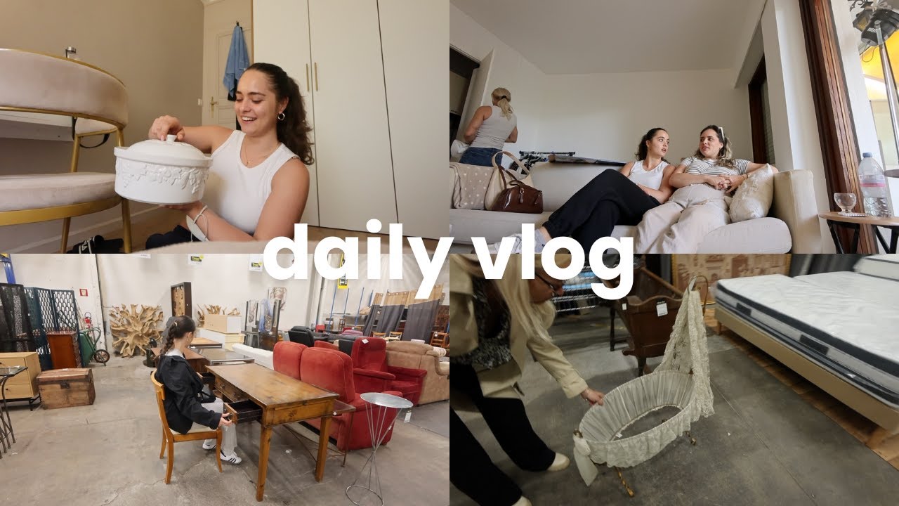 THRIFT shopping & haul | + mom's new appartment | Birthday week vlogs