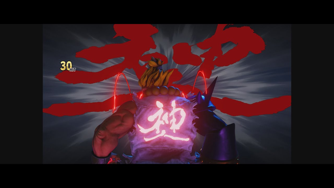 [PC] Street Fighter V Boss True Akuma arcade mode all win playthrough (hardest cpu level)