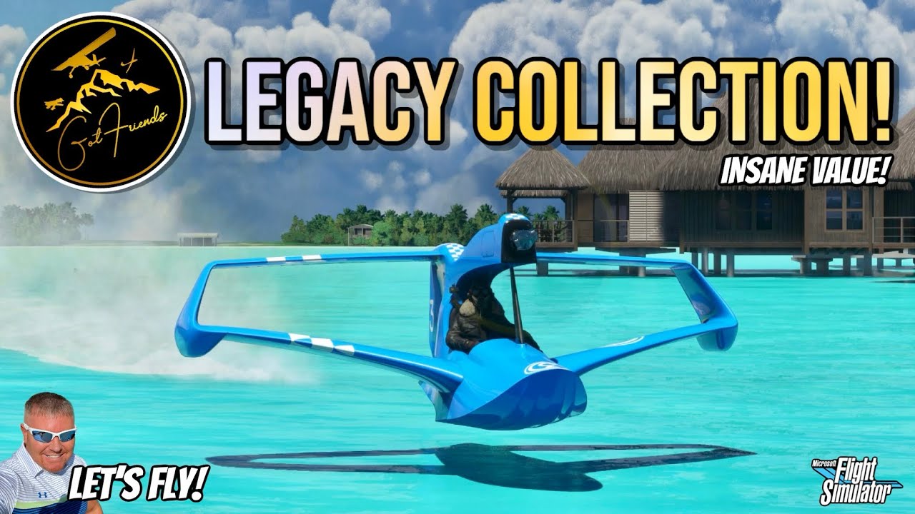 Got Friends Legacy Collection! BEST VALUE EVER! 6 PLANES! Microsoft Flight Simulator Xbox | MSFS2020
